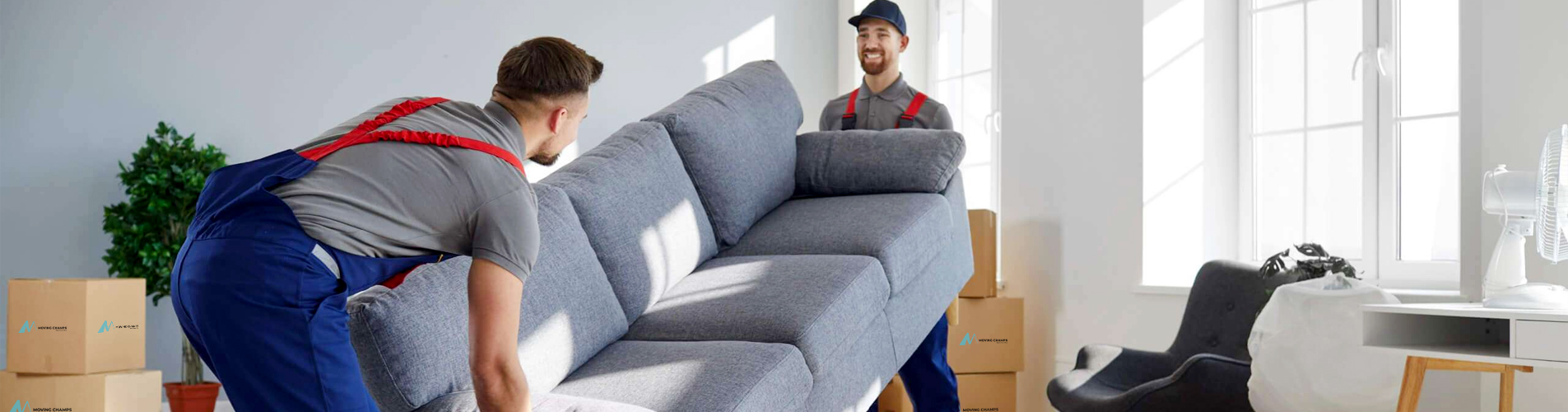 furniture movers Truck Banner