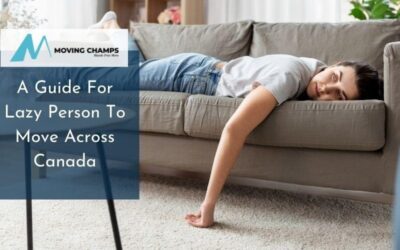 A Guide For A Lazy Person To Move Across Canada