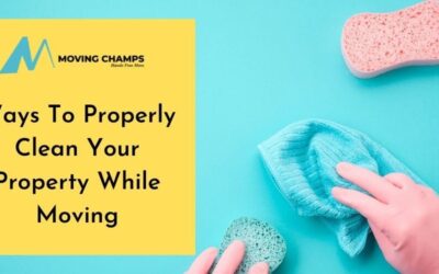 How to clean your house before moving